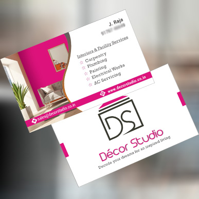 Visiting card printing in thirukazhukundram